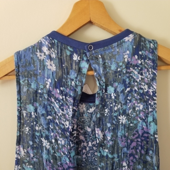 NWT Out From Under UO Keyhole Floral Flowy Peplum Top Size Small - Picture 10 of 10